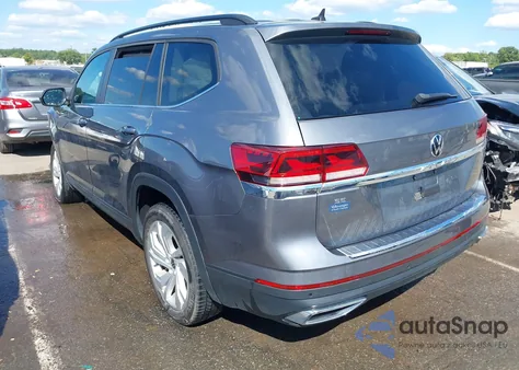 2021 Volkswagen Atlas 2.0T Se W/Technology z USA, uszkodzony, nr VIN 1V2WP2CA6MC561621